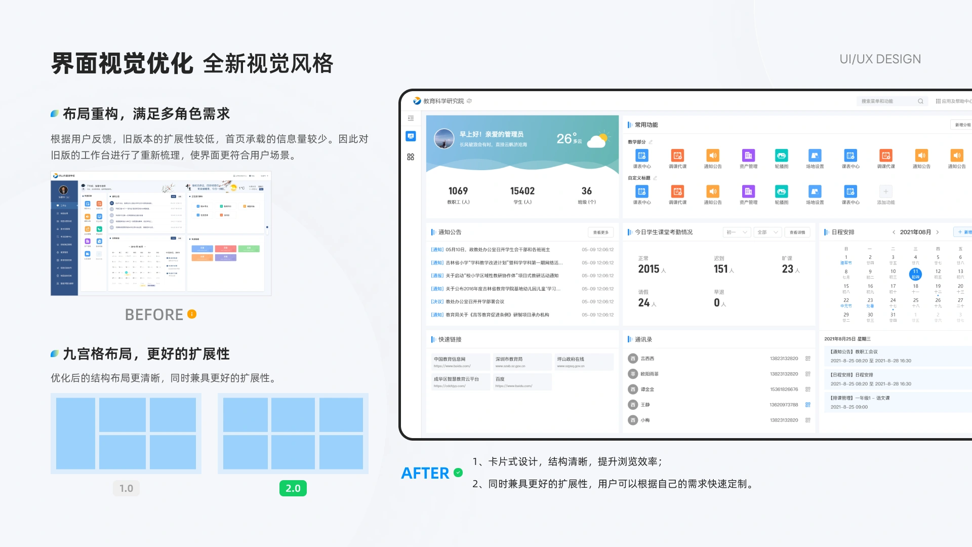 教学管理系统工作台改版 第 8 页